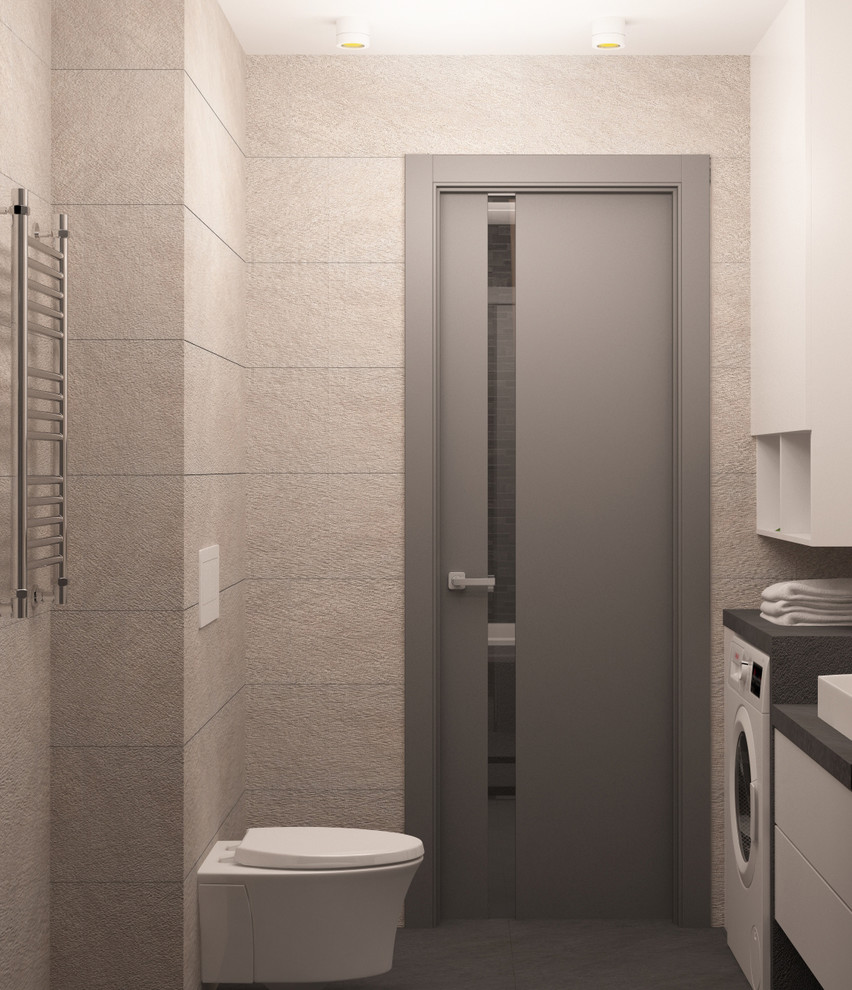 Обложка проекта: Строгий минимализм. Квартира-студия для молодого человека. Тюмень 2019г.