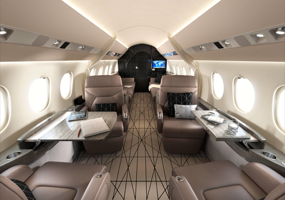 FALCON 2000 Private Aircraft Interior
