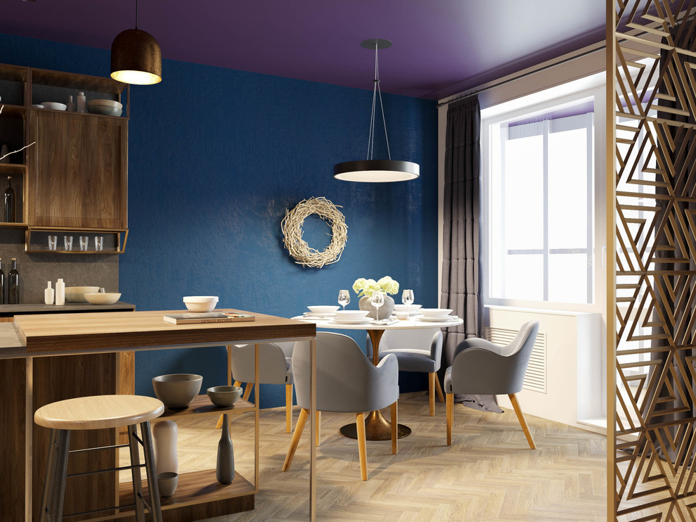 Проект квартиры студии "ЖК Академический"