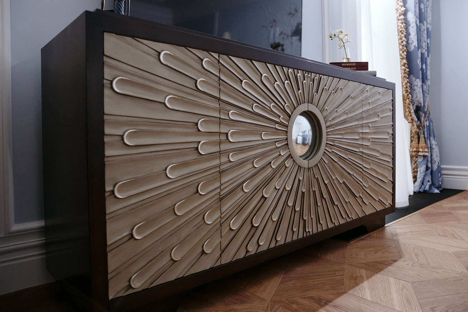 Американская классика на Крестовском острове.ЖК Привилегия 107м2