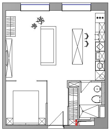 Houzz тур: Квартира, как номер бутик-отеля
