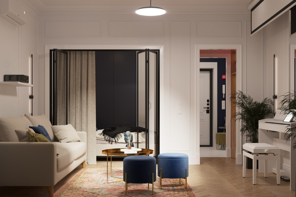 Проект интерьера квартиры "DANSE"