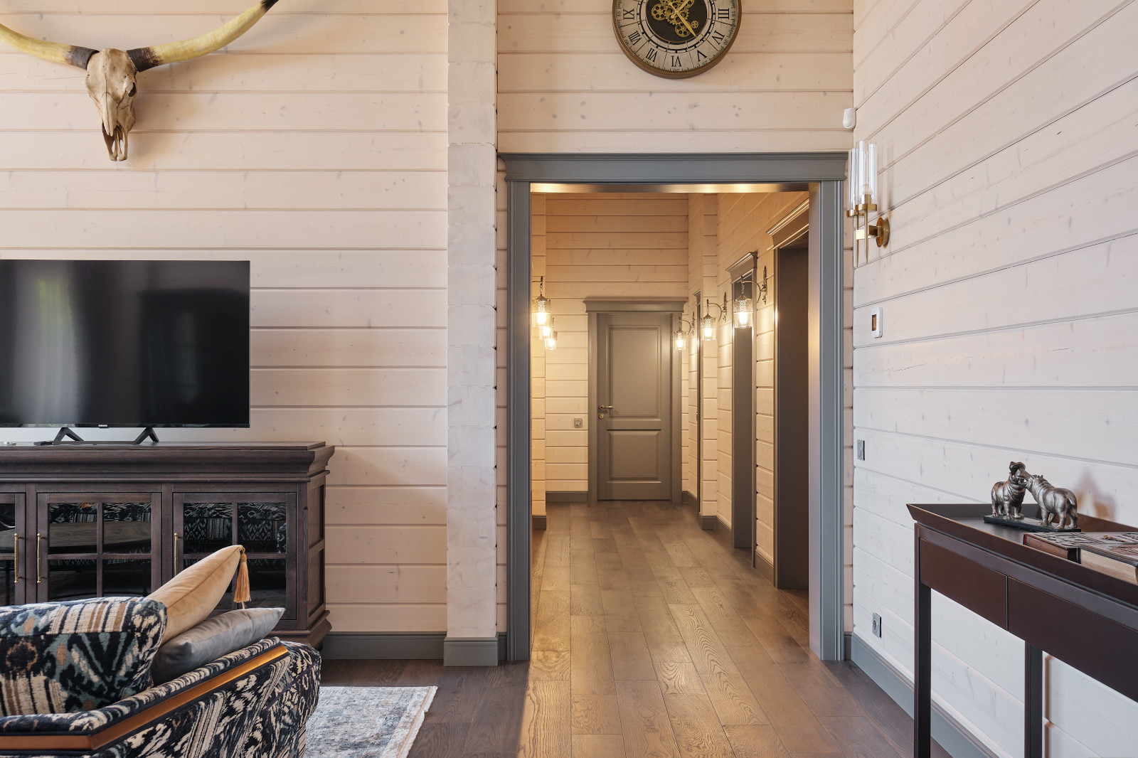 Кантри 7037 в доме из бруса