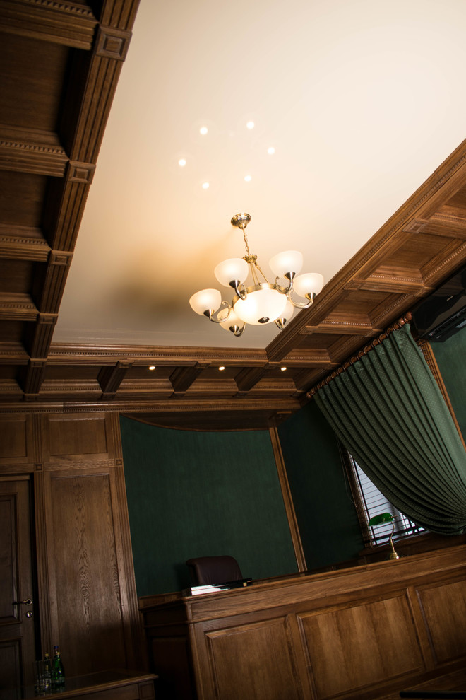 Классическая библиотека в духе современных тенденций.