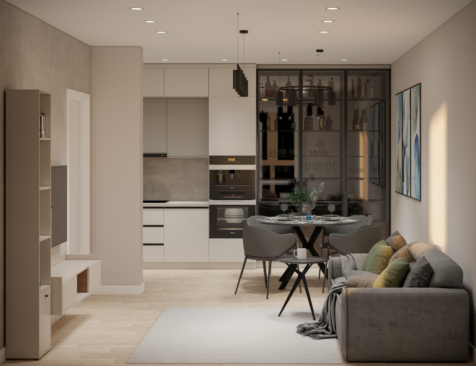 Кухня- гостиная