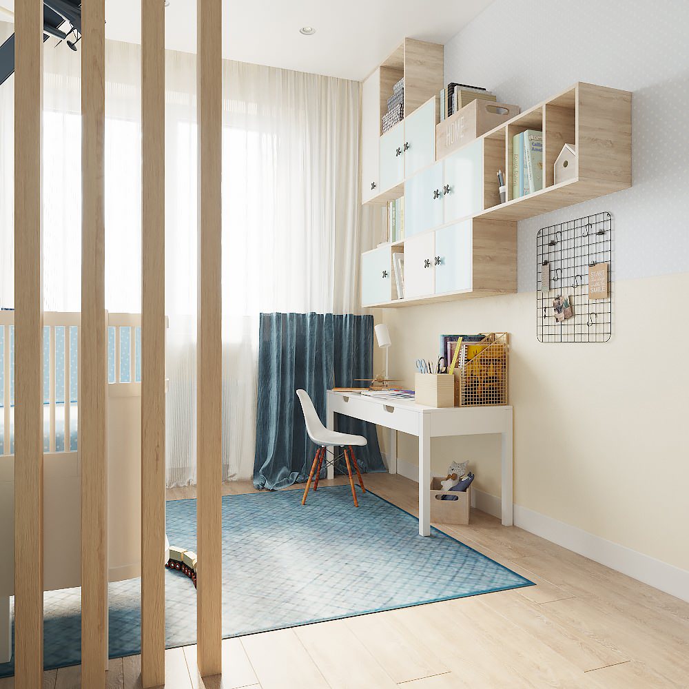 ЖК Квартет ( дизайн проект 3-х комнатной квартиры)