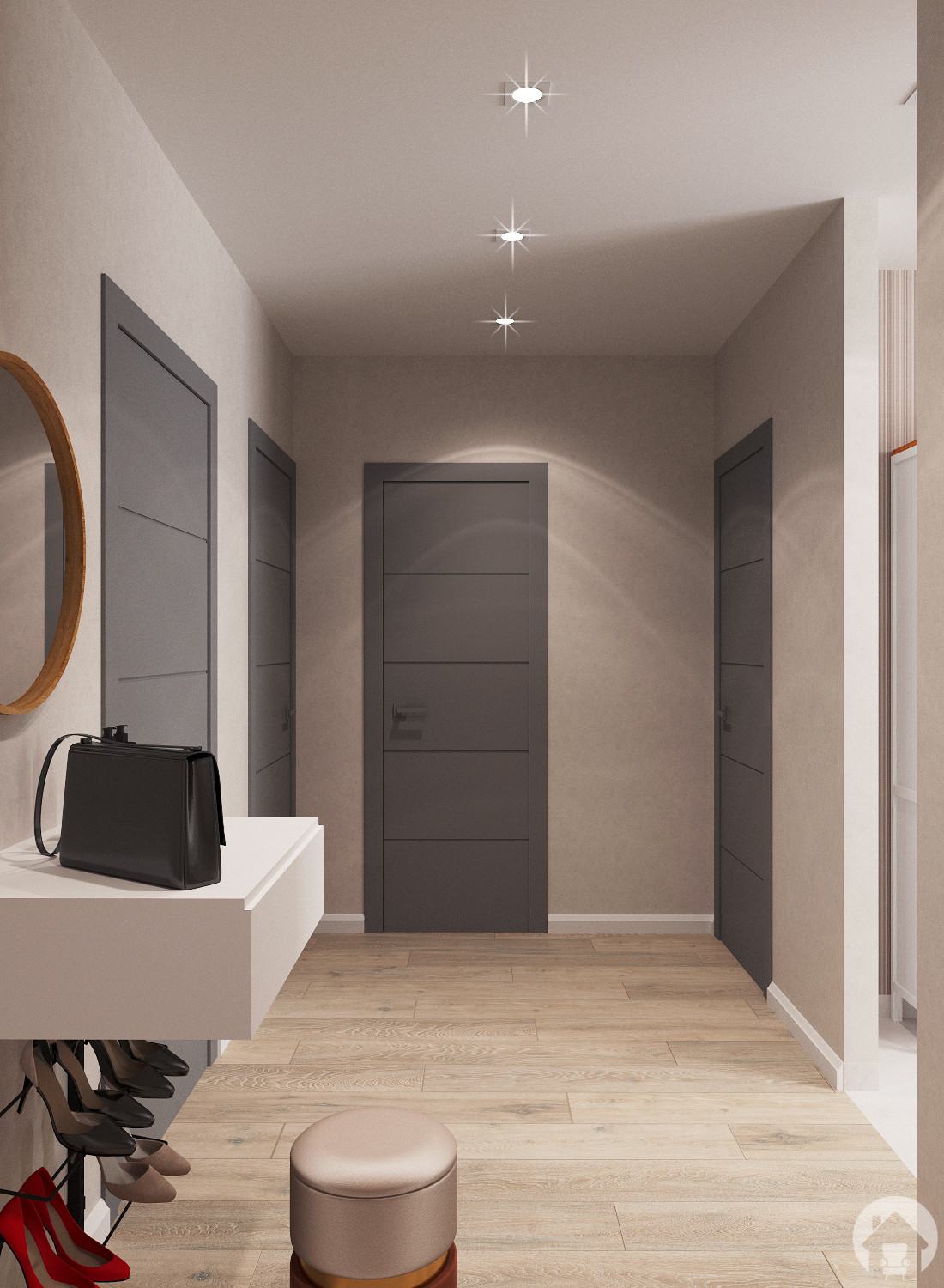 Дизайн-проект квартиры на Санаторной (новый)