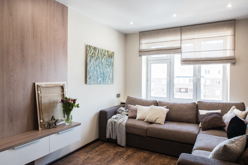 Фото реализованного проекта "Квартира для девушки в стиле лофт"