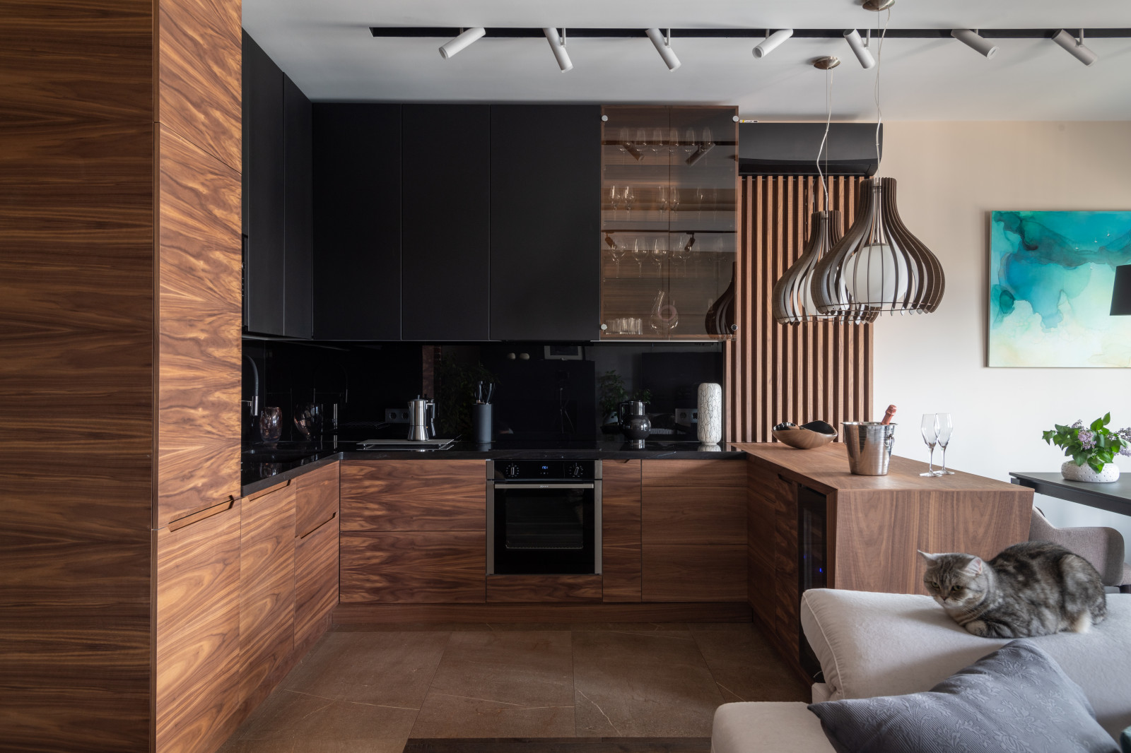 Кухня - Столовая - Гостиная