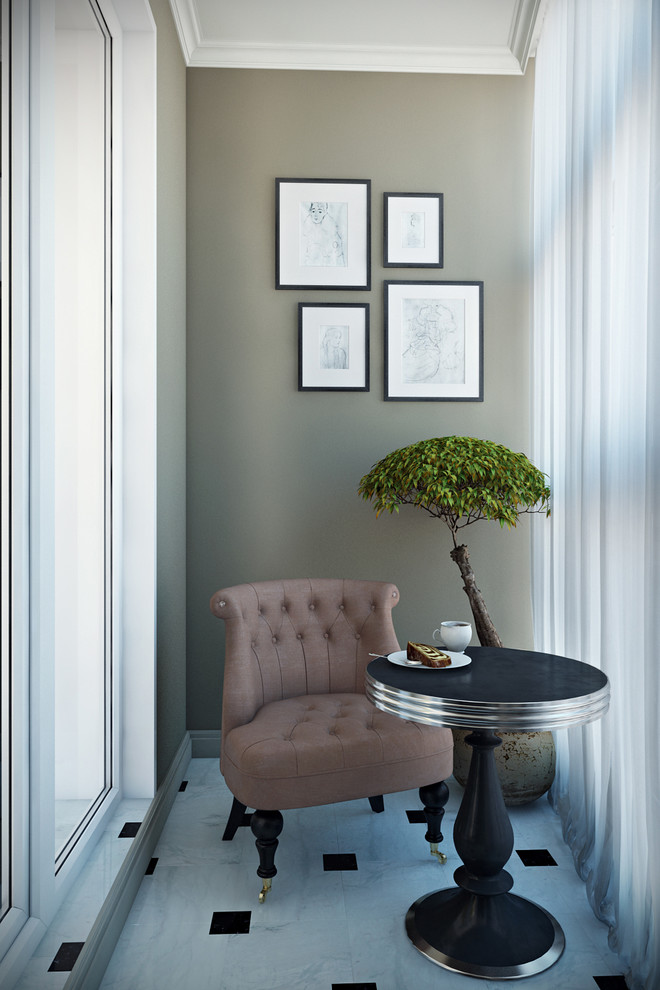 The apartment in a residential complex English Square in Moscow