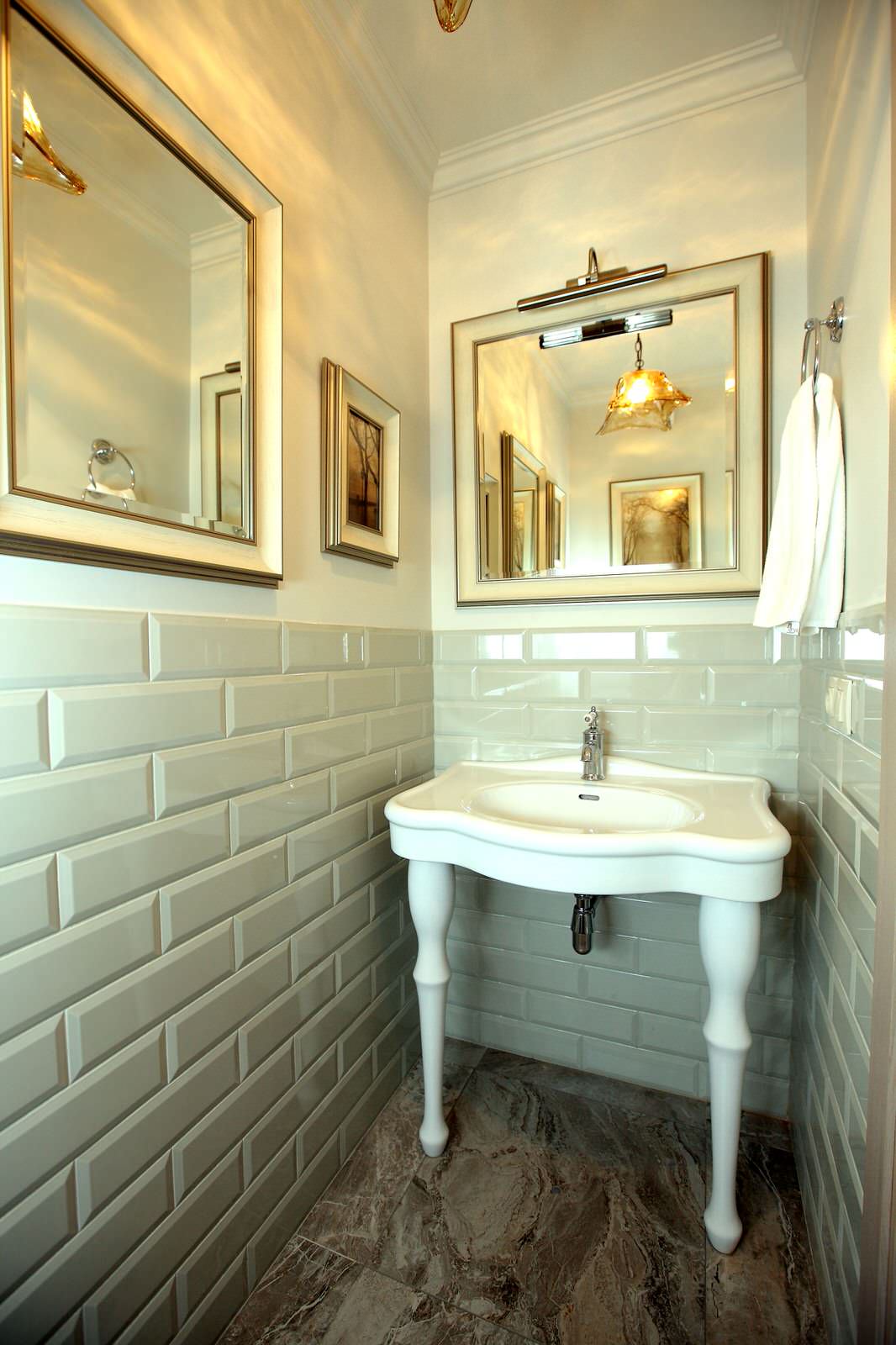 Интерьер загородного дома, гостевой этаж