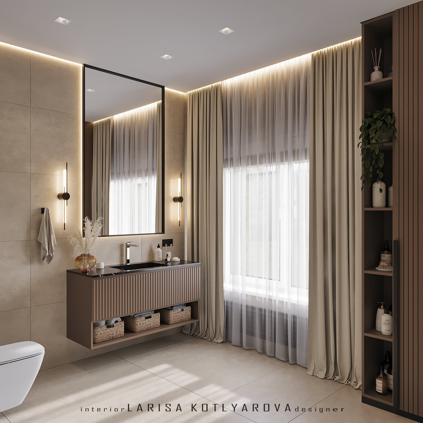 Дизайн-проект дома 105 кв.м. г. Ростов-на-Дону