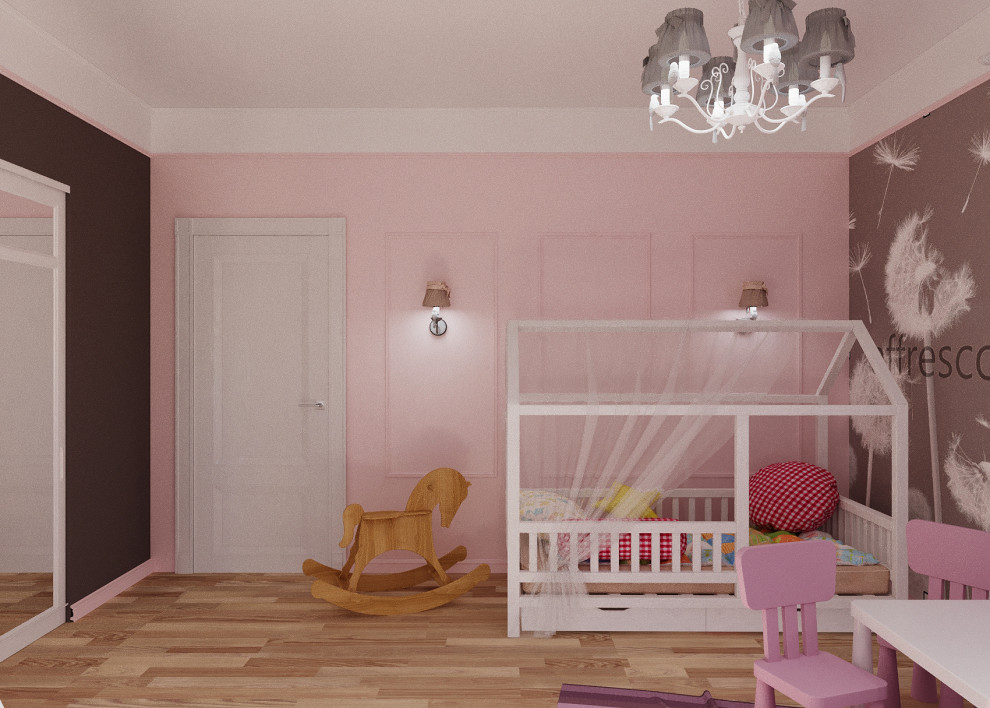 Детская с одуванчиками в коттедже