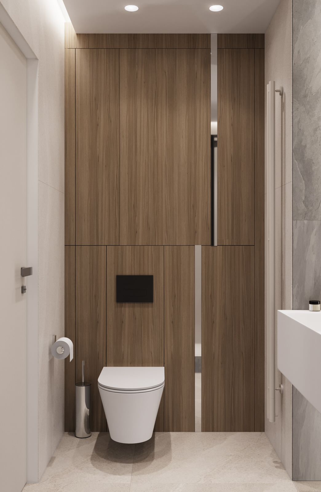 проект "Сдержанный комби на 87м2"