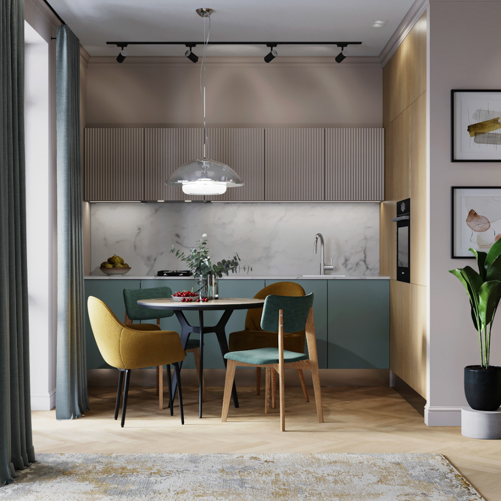 Двухкомнатная квартира для девушки с нотками Востока