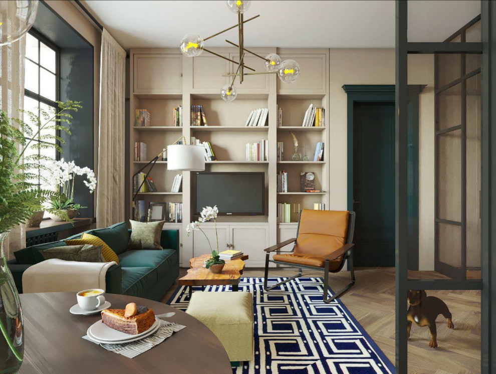 Обложка проекта: Американский стиль в Сталинке