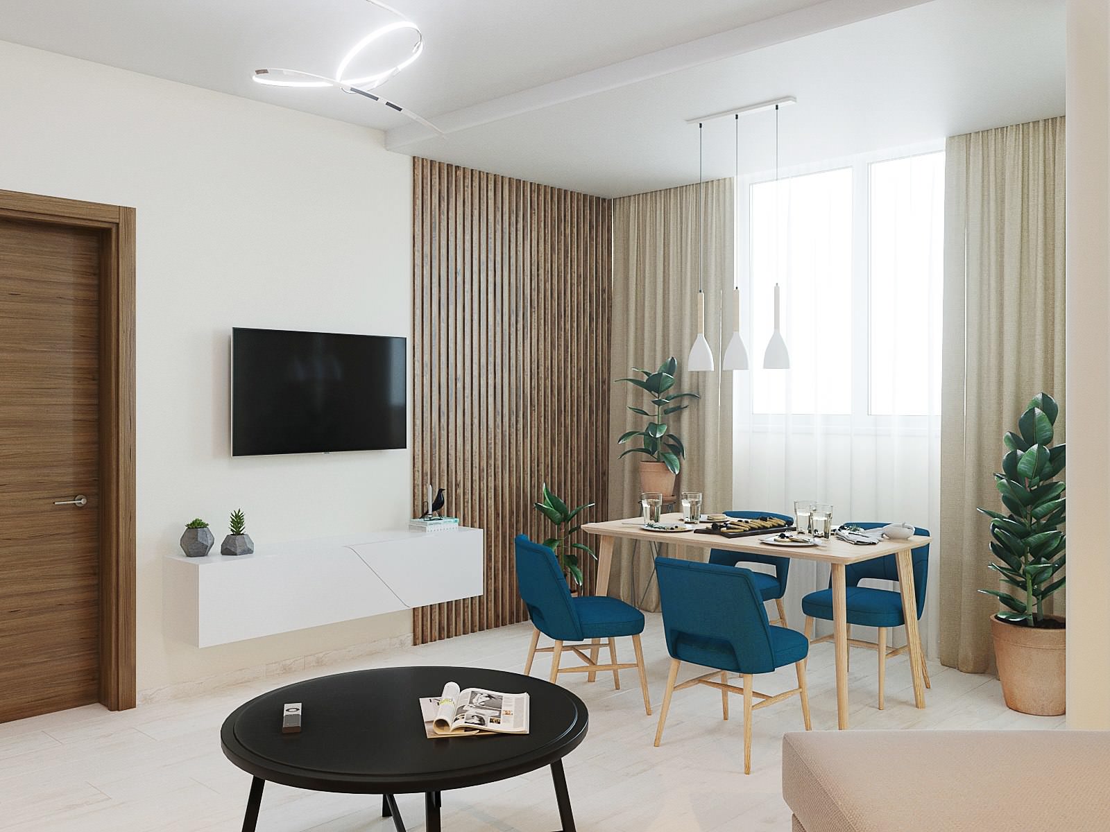 Квартира в ЖК Ленинский парк - 56 кв.м