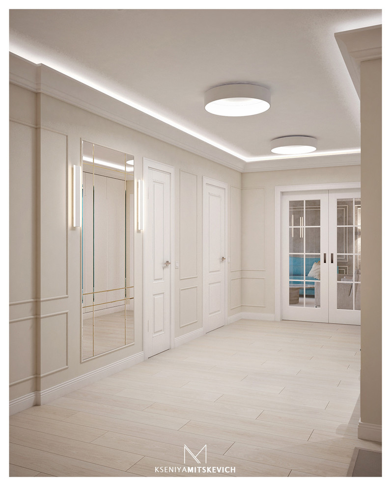 Дизайн квартиры в Минске. Современная классика