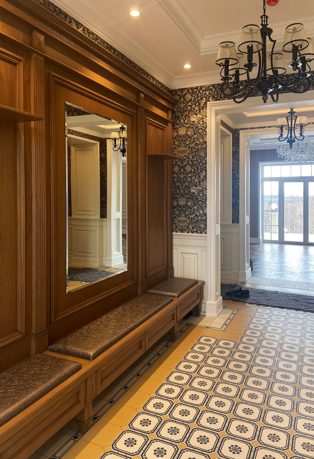 Интерьер коттеджа в английском стиле