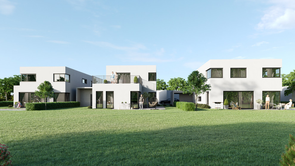 3 großzügigen Einfamilienhäusern