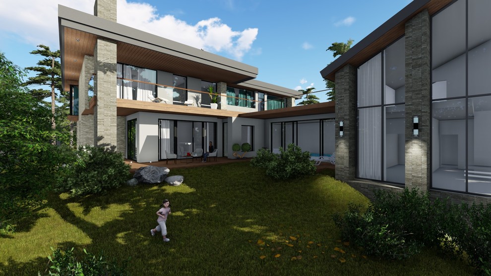 Разработка 3D дизайна дома