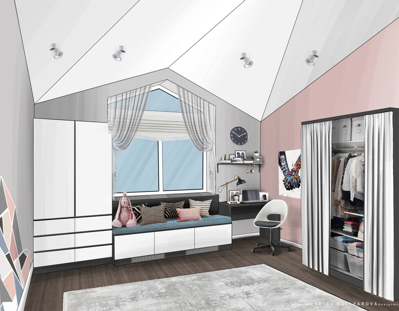 Дизайн-проект дома 178 кв.м.