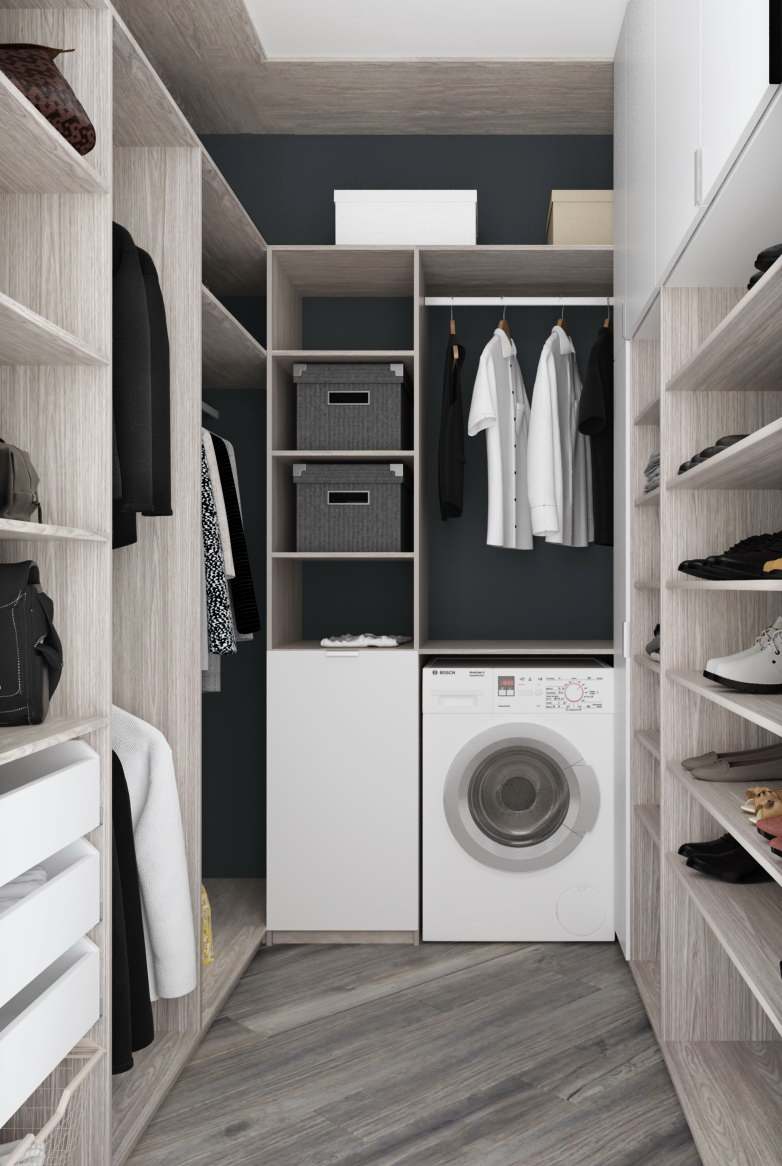 Квартира с "синими акцентами" для молодой семьи