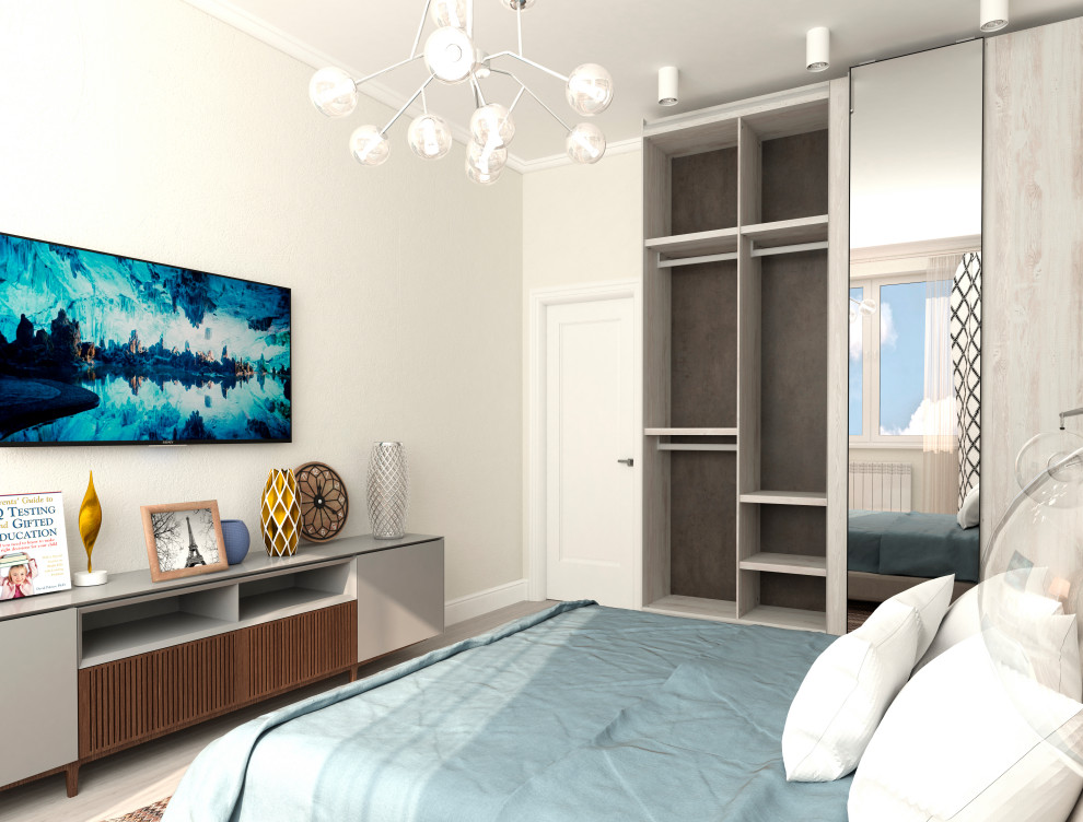 Трёхкомнатная квартира для молодой семьи с ребёнком.3 варианта.