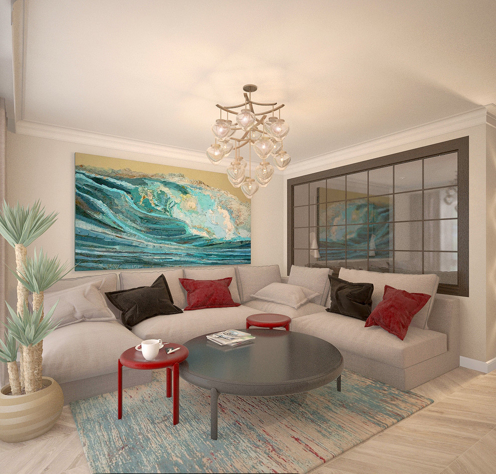 Солнечный интерьер для холодного города