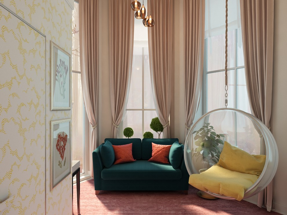 Обложка проекта: Девичья комната в загородном доме