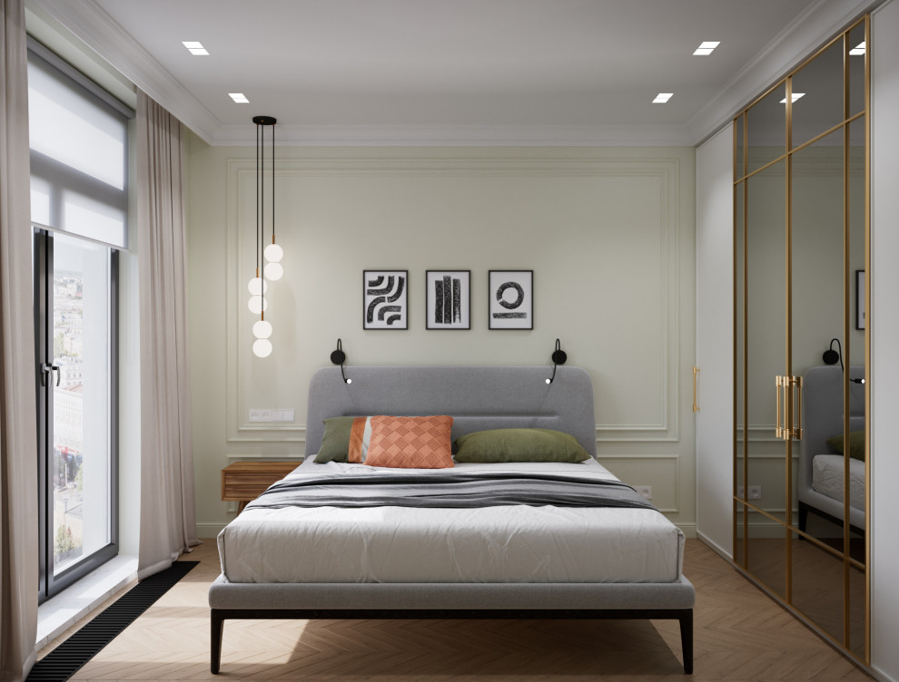 Современный интерьер с элементами классики