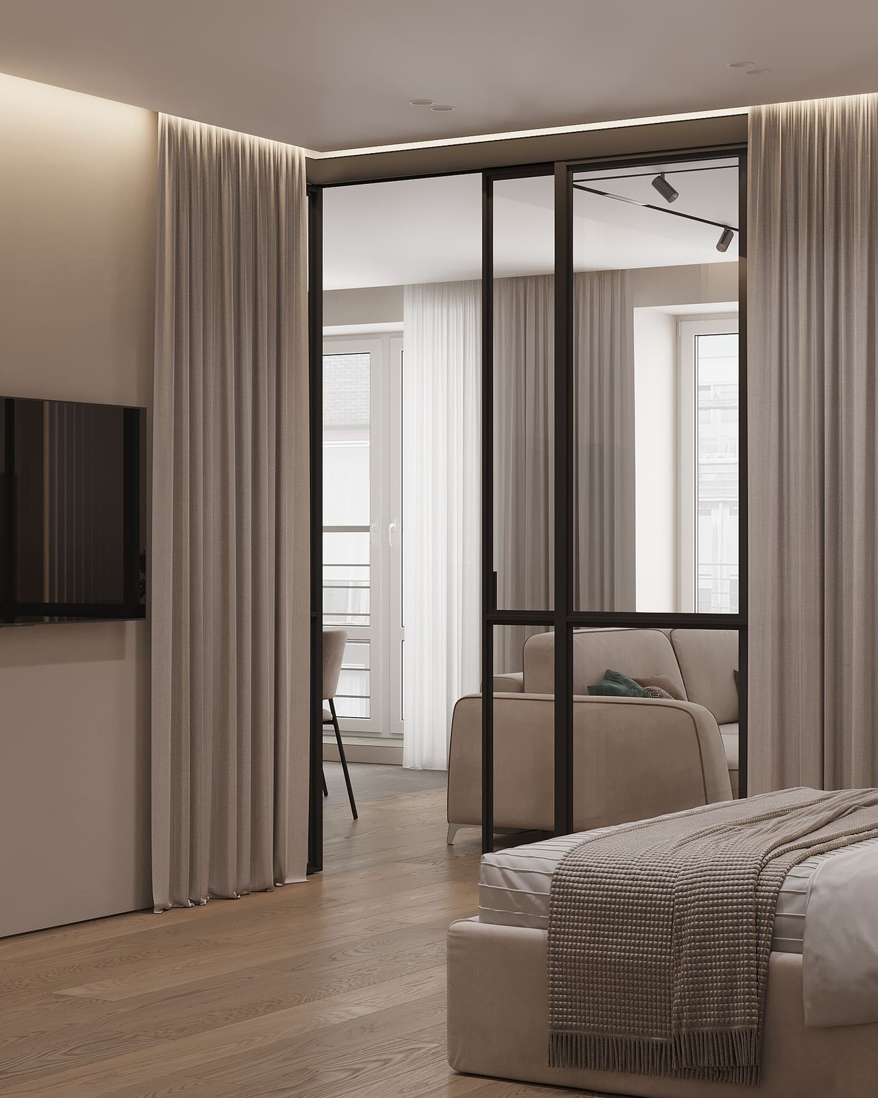 Дизайн-проект квартиры  105 м2 г,Ярославль