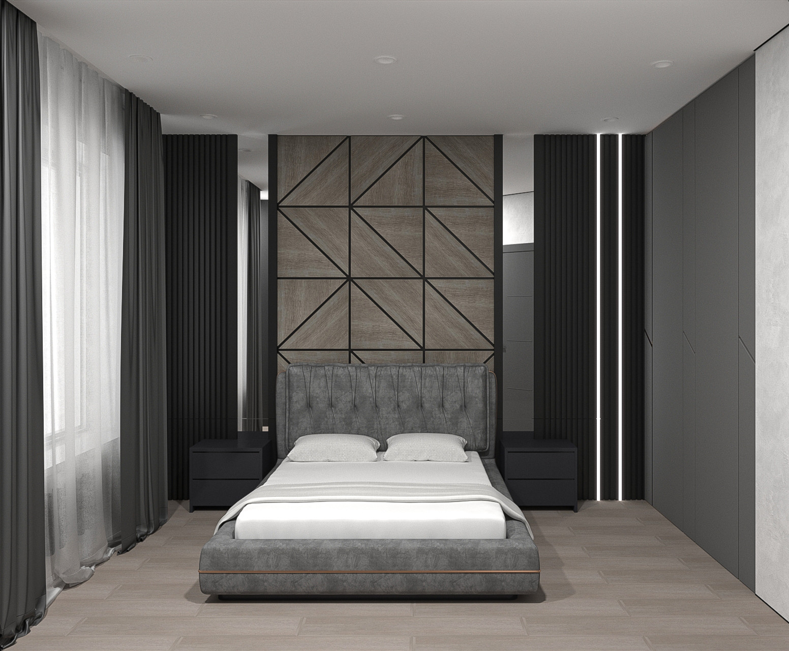 Проект квартиры в современном стиле