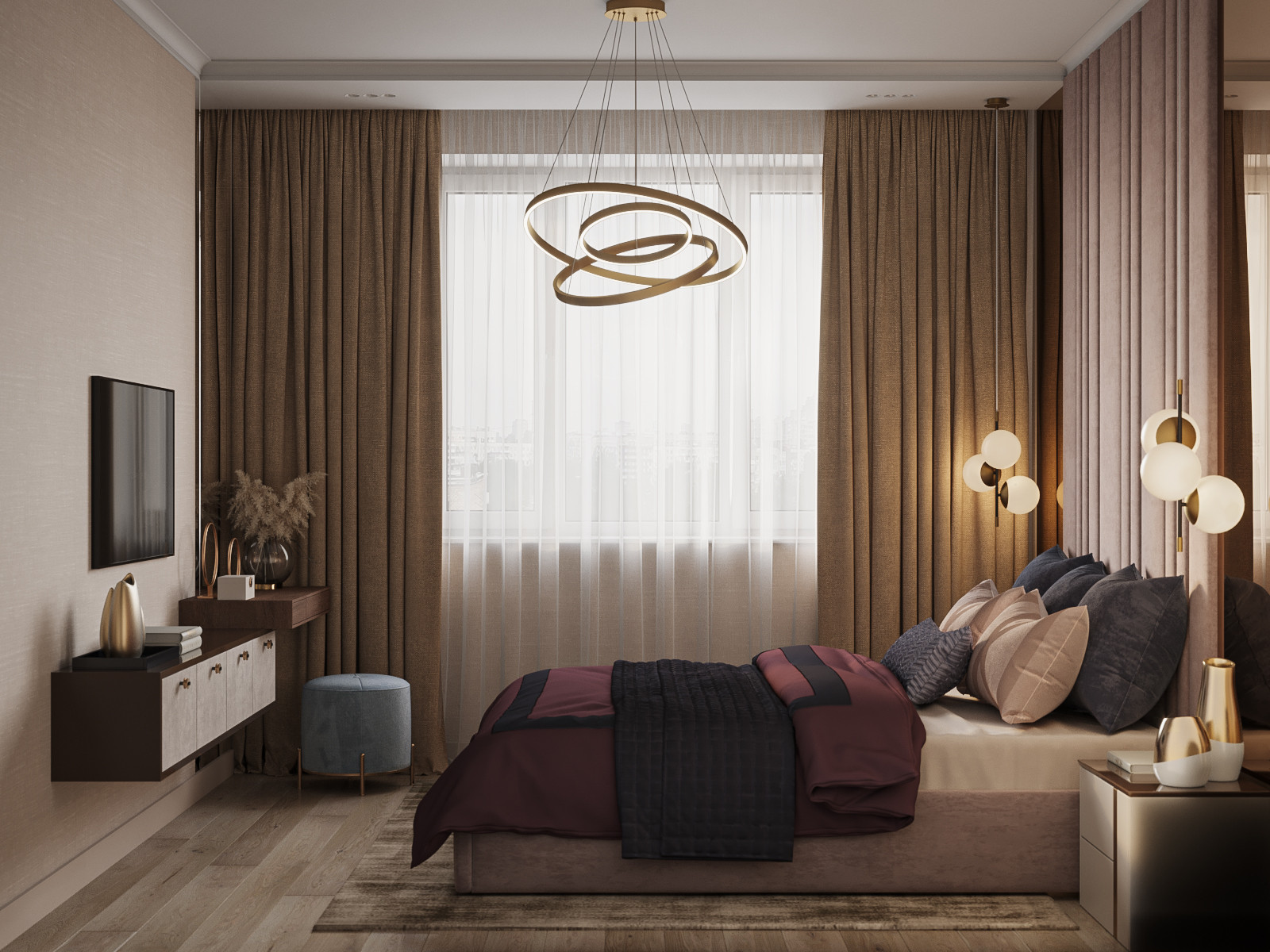 Zefir. Дизайн-проект квартиры, 60 кв.м