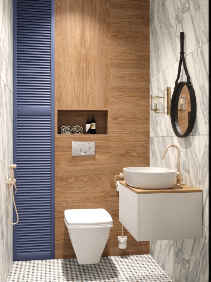 Дизайн-проект для двухкомнатной квартиры. 63.33 кв.м