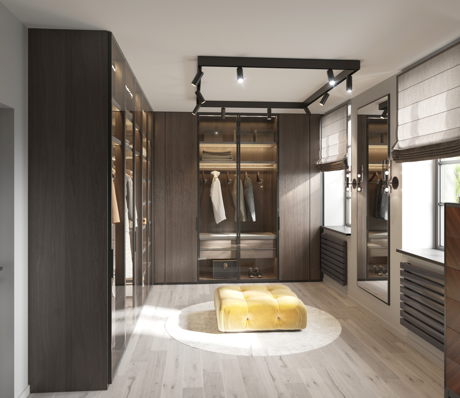 Дизайн-проект дома в загородном клубе "Серебряный остров"