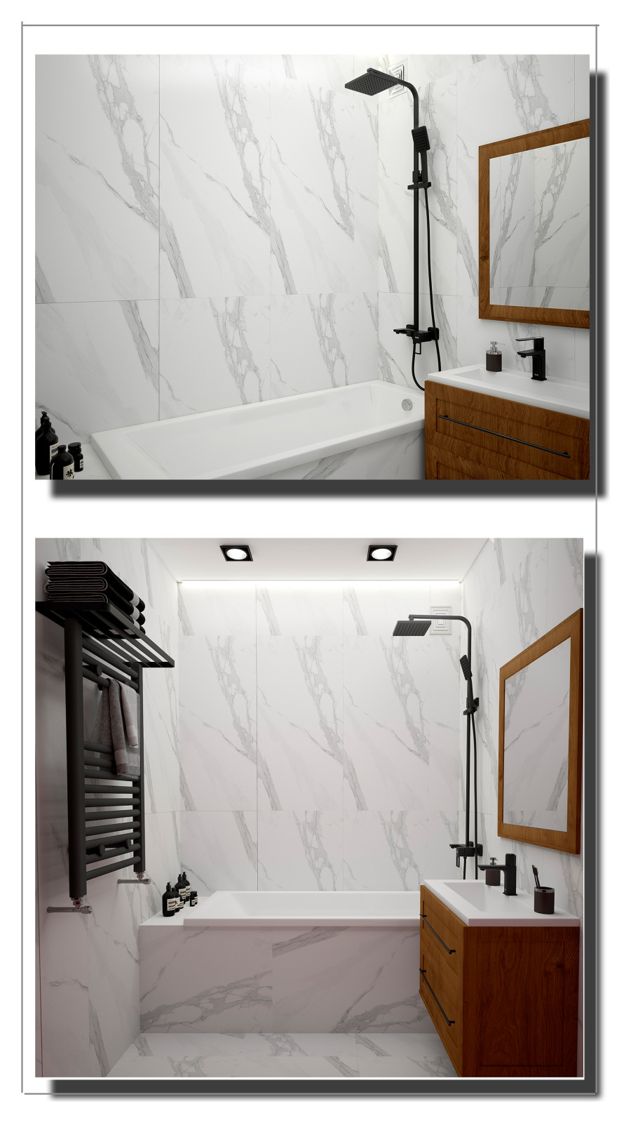 Дизайн проект двухкомнатной квартиры.