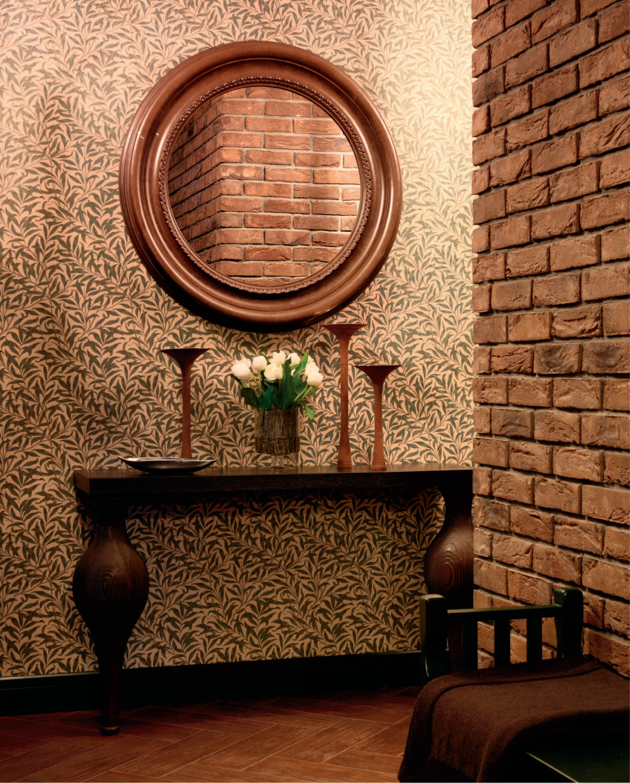 Обложка проекта: зеленая квартира