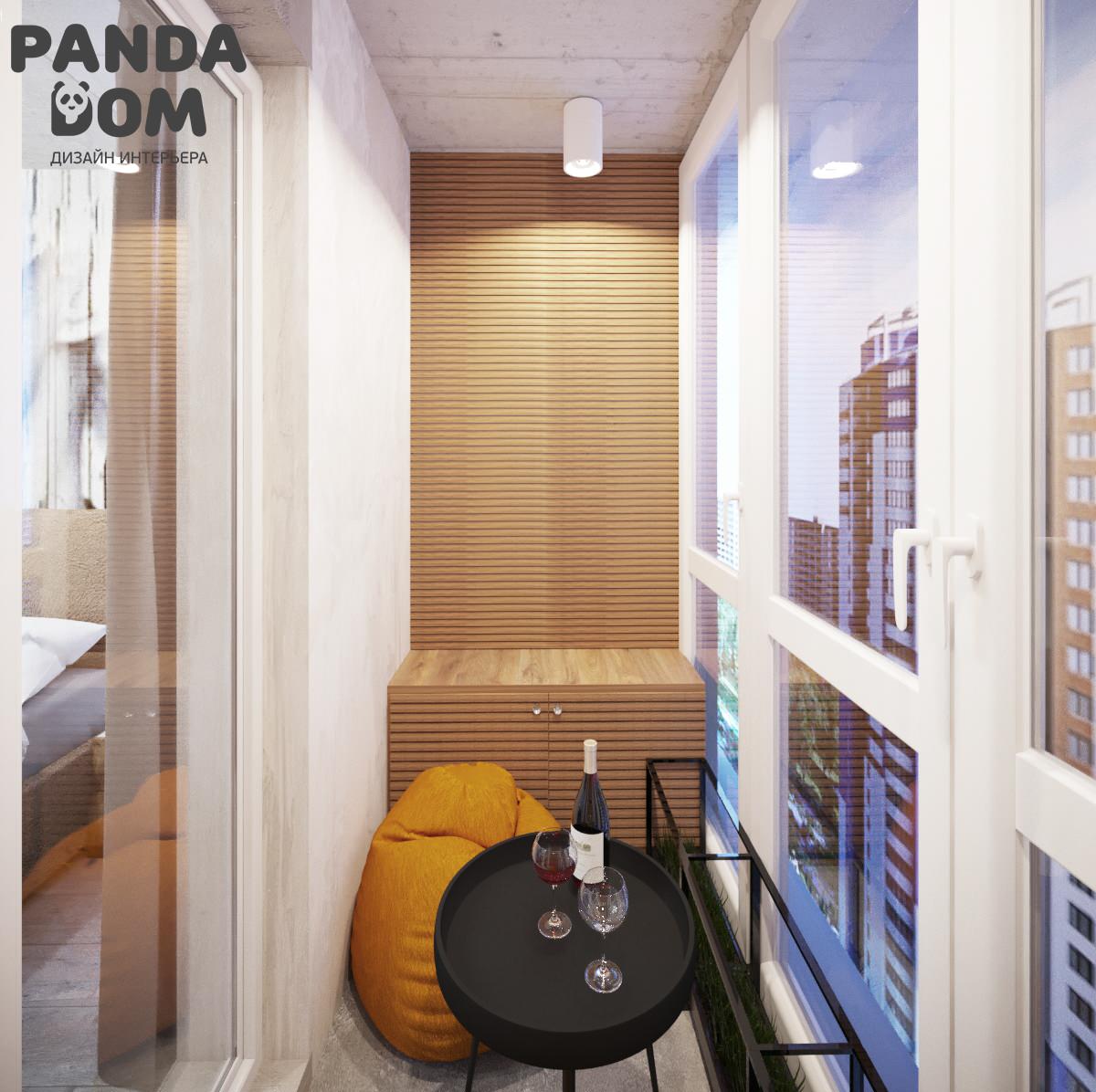 Светлый "лофт" для девушки.