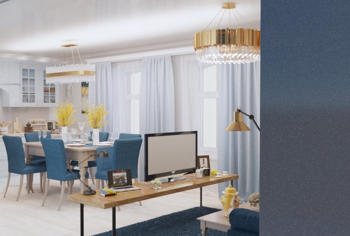 Студенческий проект "Дизайн квартиры"