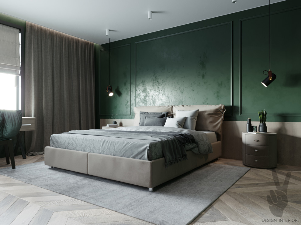 Дизайн спальни в ЖК Комфорт -Таун