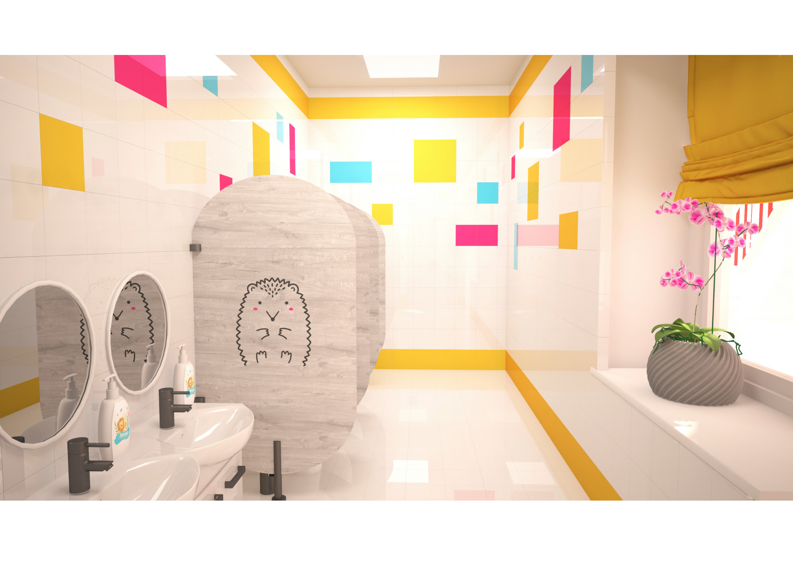 Дизайн интерьера ДС "Золотой ключик"