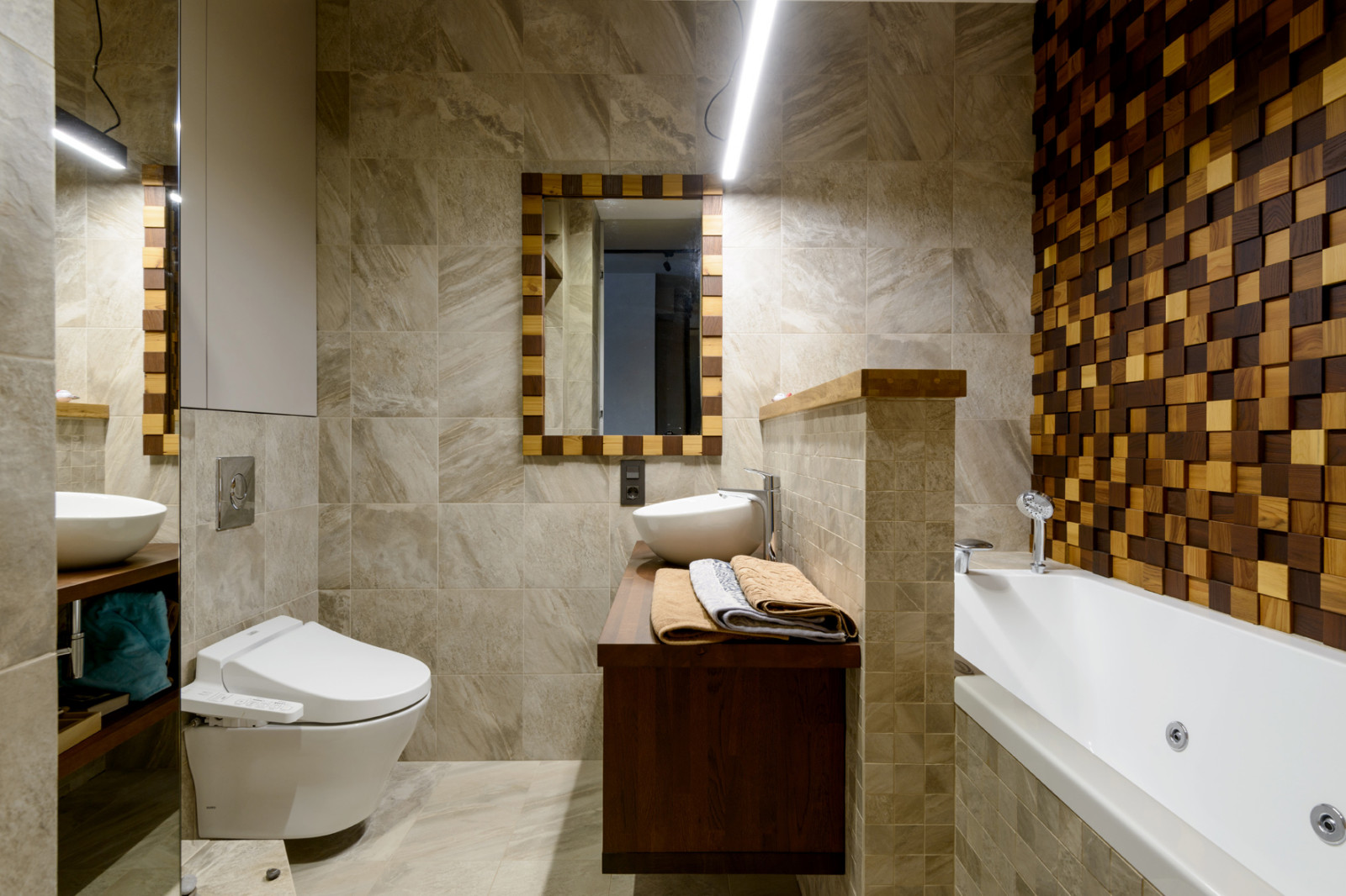 Обложка проекта: Мебель и мозаика для ванной комнаты