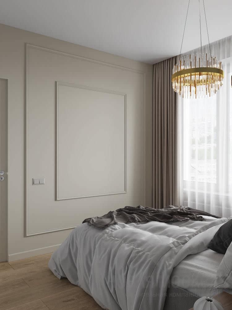 Дизайн-проект однокомнатной квартиры 40 кв.м в Марьино в ЖК «Домашний»