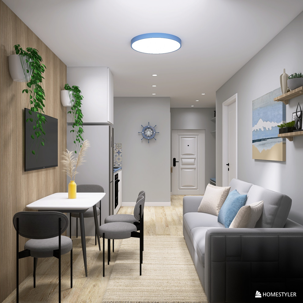 Обложка проекта: 3D-визуализация интерьера квартиры для сдачи в аренду г.Ижевск