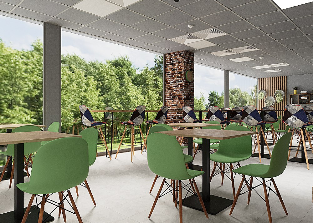 Служебный ресторан в гостинице Hilton