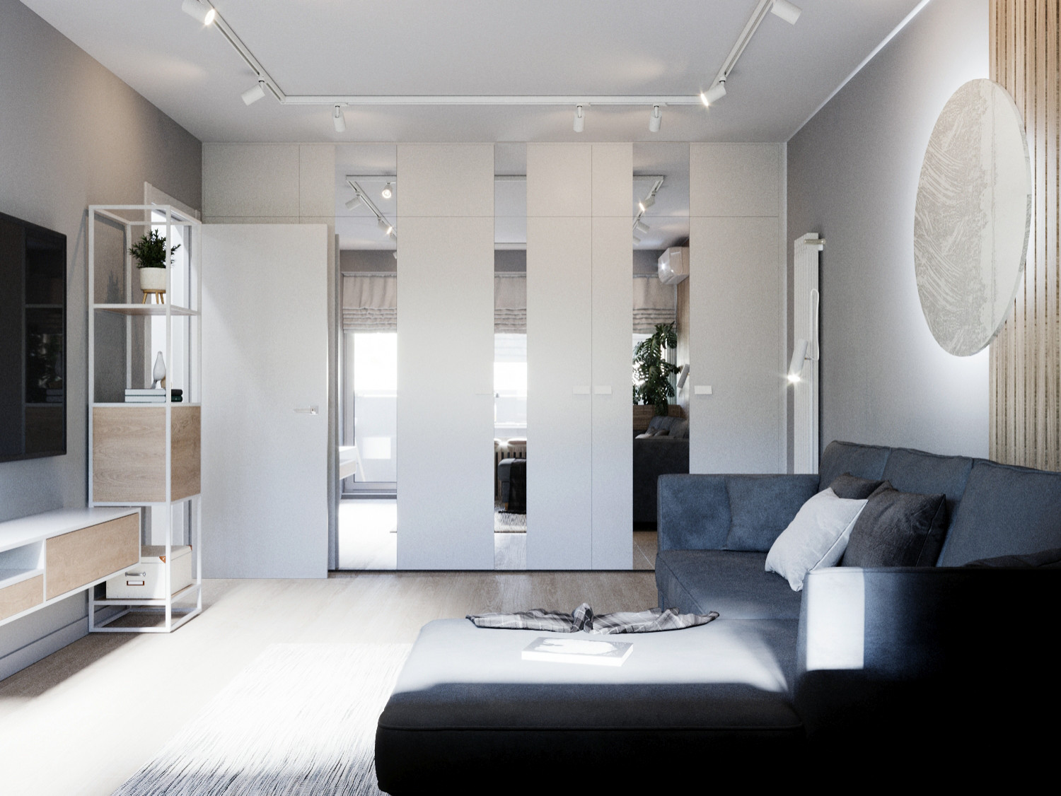 Двухкомнатная квартира для молодой пары в Москве