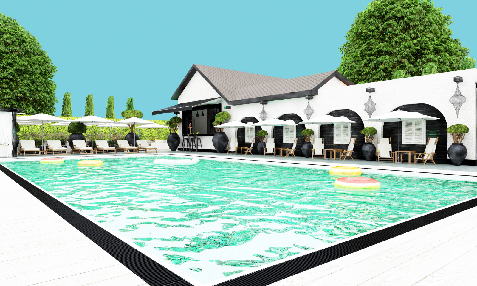 Проект общественного бассейна, г. Краснодар