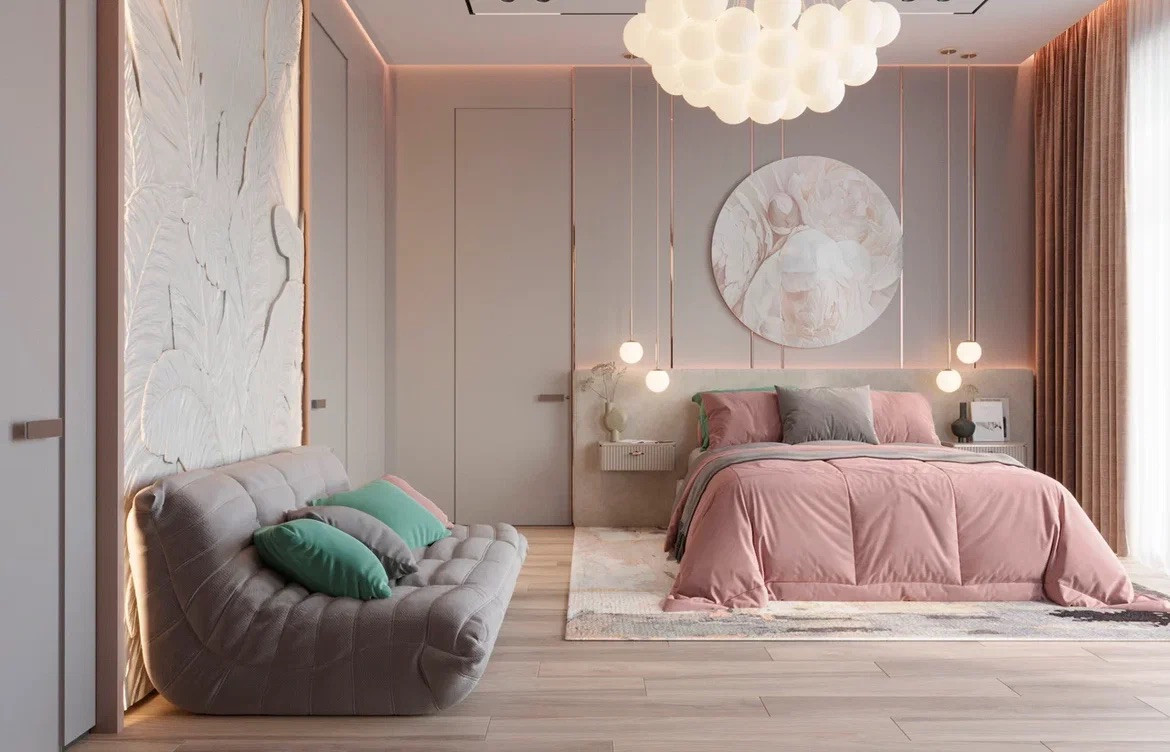 Утонченный дом в стиле Шато