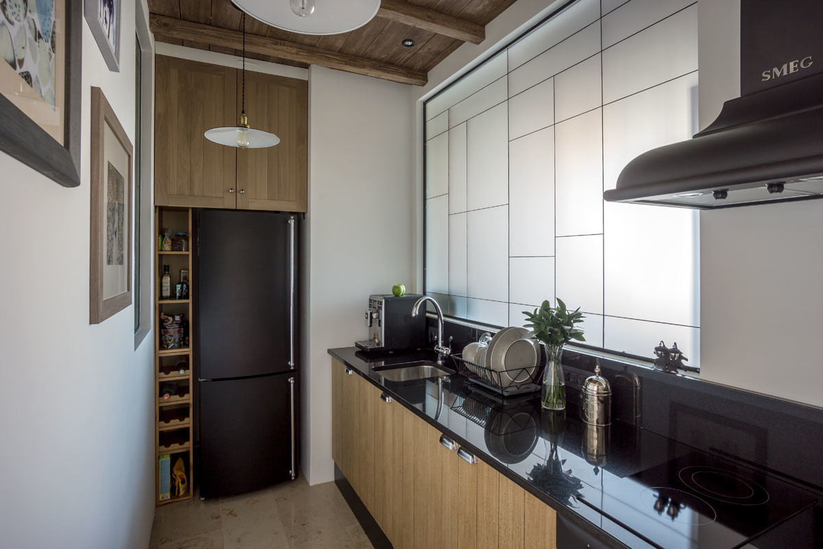 Квартира в "Сталинке". Кантри - Лофт. Реализация